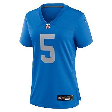 Women's Nike David Montgomery Blue Detroit Lions Alternate Game Jersey