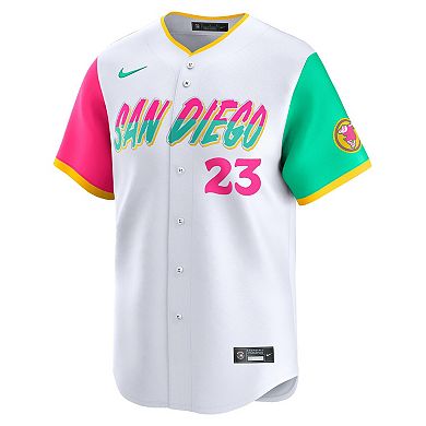 Men's Nike Fernando Tatis Jr. White San Diego Padres City Connect Limited Player Jersey