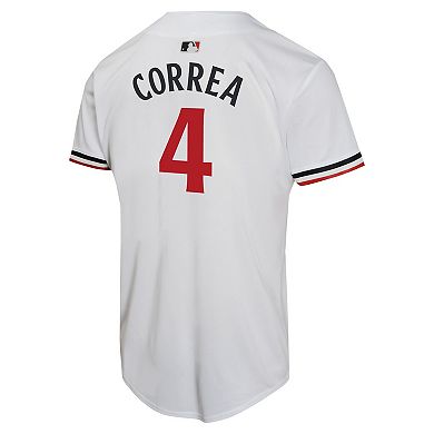 Youth Nike Carlos Correa White Minnesota Twins Home Game Player Jersey