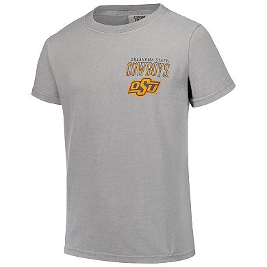 Youth Gray Oklahoma State Cowboys Hyperlocal Comfort Colors T-Shirt