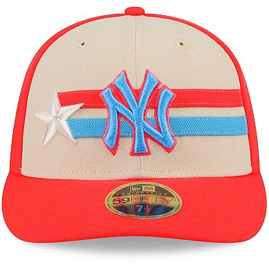 Men's New Era  Cream New York Yankees 2024 MLB All-Star Game  Low Profile 59FIFTY Fitted Hat