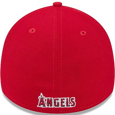 Men's New Era  Cream/Red Los Angeles Angels 2024 MLB All-Star Game Workout 39THIRTY Flex Hat