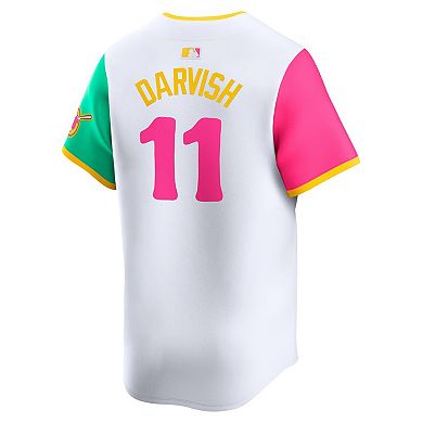 Men's Nike Yu Darvish White San Diego Padres City Connect Limited Player Jersey