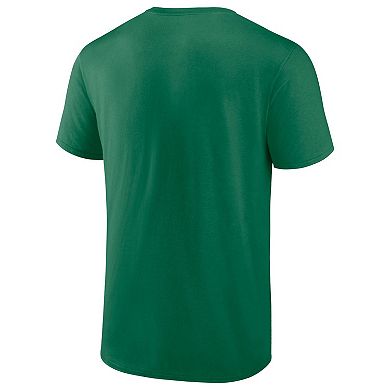 Men's Fanatics Kelly Green Boston Celtics 2024 NBA Finals Champions Blocked Shot T-Shirt