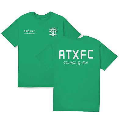 Unisex Live Breathe Futbol Green Austin FC T-Shirt