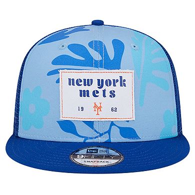 Men's New Era Royal New York Mets Bikini Bottom Trucker 9FIFTY Snapback Hat