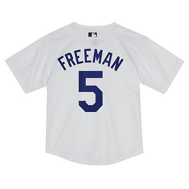 Toddler Nike Freddie Freeman White Los Angeles Dodgers  Game Jersey