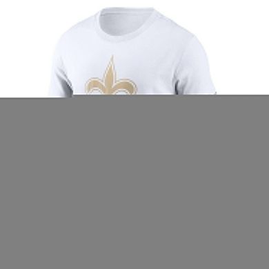 Men's Nike White New Orleans Saints Faded Essential T-Shirt