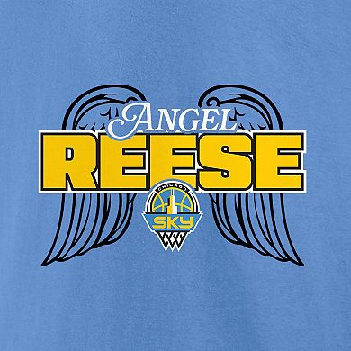 Unisex Fanatics Angel Reese Sky Blue Chicago Sky Draft T-Shirt