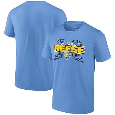 Unisex Fanatics Angel Reese Sky Blue Chicago Sky Draft T-Shirt