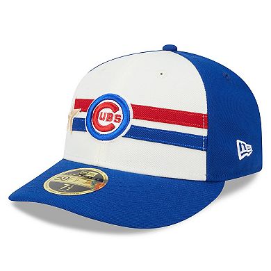 Men's New Era  Cream/Royal Chicago Cubs 2024 MLB All-Star Game Workout Low Profile 59FIFTY Fitted Hat