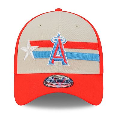 Men's New Era  Cream Los Angeles Angels 2024 MLB All-Star Game  39THIRTY Flex Hat