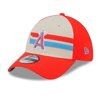 Men's New Era  Cream Los Angeles Angels 2024 MLB All-Star Game  39THIRTY Flex Hat