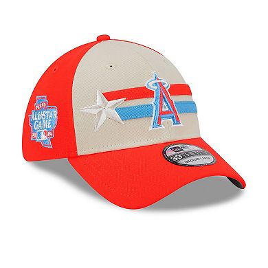 Men's New Era  Cream Los Angeles Angels 2024 MLB All-Star Game  39THIRTY Flex Hat