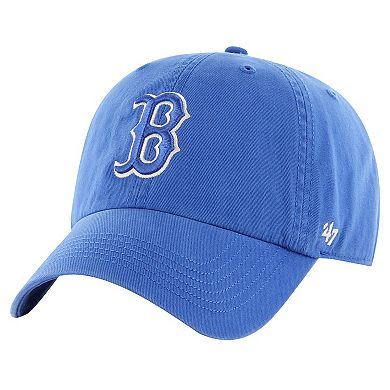 Men's '47 Blue Boston Red Sox Classic Franchise Fitted Hat
