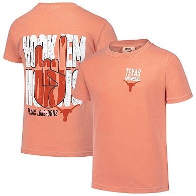 Youth Texas Orange Texas Longhorns Hyperlocal Comfort Colors T-Shirt