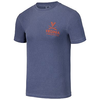 Unisex Navy Virginia Cavaliers Scenic Comfort Colors T-Shirt