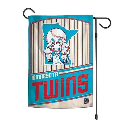 "WinCraft Minnesota Twins 12"" x 18"" Cooperstown Collection Double-Sided Garden Flag"