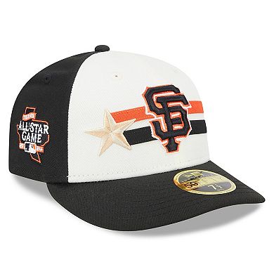 Men's New Era  Cream/Black San Francisco Giants 2024 MLB All-Star Game Workout Low Profile 59FIFTY Fitted Hat