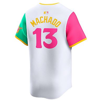 Men's Nike Manny Machado White San Diego Padres City Connect Limited Player Jersey