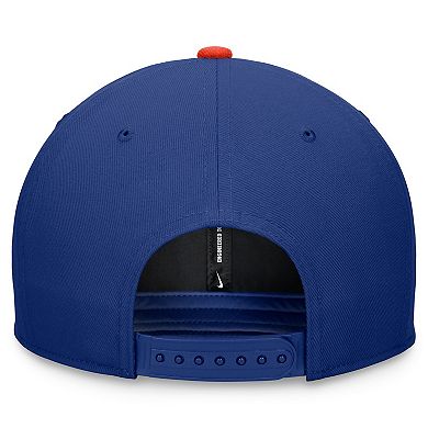 Men's Nike Royal/Orange New York Mets Evergreen Two-Tone Snapback Hat