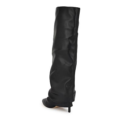 Nine West Randee Women's Pointy Toe Slouchy Dress Boots