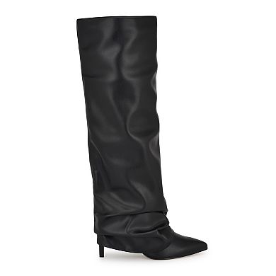 Nine West Randee Women's Pointy Toe Slouchy Dress Boots