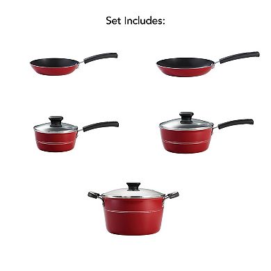 Tramontina Sicilia Aluminum Nonstick 8-Piece Cookware Set