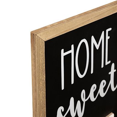 Northlight 40 Inch "Home Sweet Home" Wooden Framed Outdoor Porch Board Sign Decoration