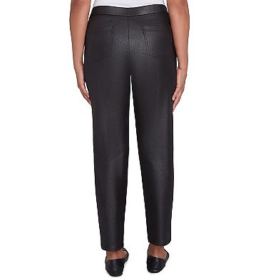 Women's Alfred Dunner Traditional Short Length Pull-On Pants