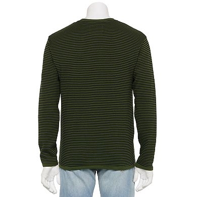 Men's Laguna Long Sleeve Waffle Knit Tee