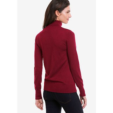 Ellos Women's Plus Size Turtleneck Sweater