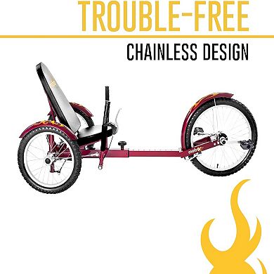 Mobo Triton Pro Adult Tricycle For Men & Women. Cruiser 3-wheel Trike