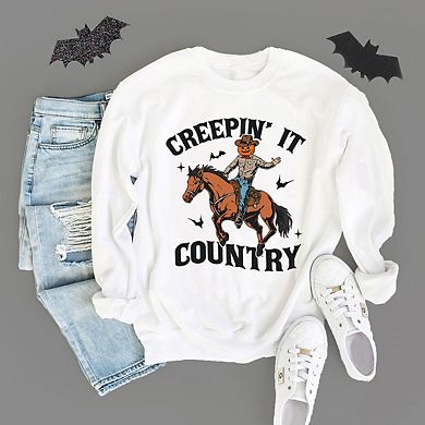 Creepin' It Country Cowboy Sweatshirt