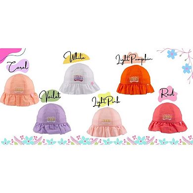 Infant To Toddler Bucket Hat, Cotton Summer Holiday Child Toddler Hat - 1 - 3 Years