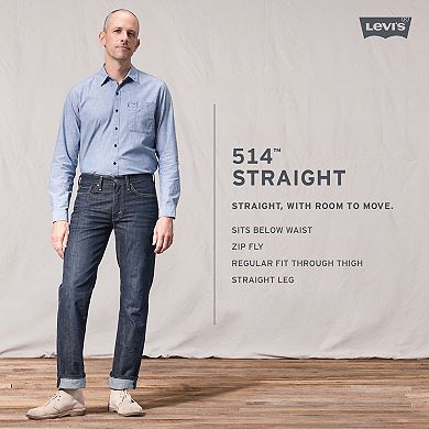 Men's Levi's 514 Stretch Straight-Fit Jeans