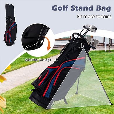11 Pieces Complete Golf Club Package Set