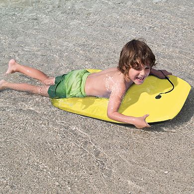 Super Lightweight Bodyboard Surfing With Leash Eps Core Boarding