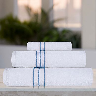 SUPERIOR 3 Pc Turkish Cotton Ultra-Plush Towel Set