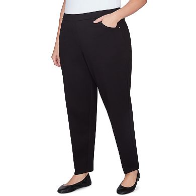 Plus Size Alfred Dunner Rue Classic Medium Length Pant