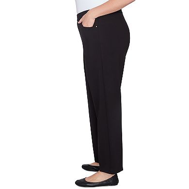 Plus Size Alfred Dunner Rue Classic Medium Length Pant