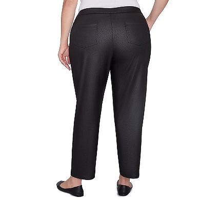 Plus Size Alfred Dunner Traditional Medium Length Pant