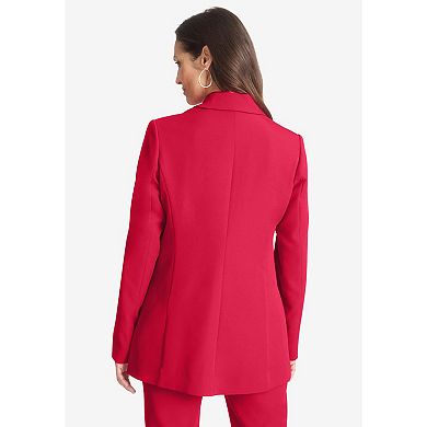 Jessica London Women's Plus Size Bi-stretch Blazer