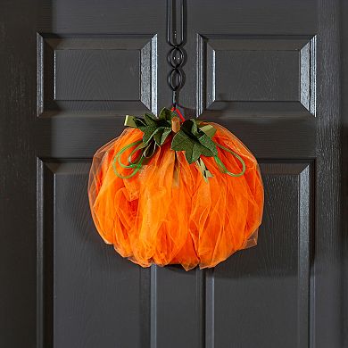 Evergreen Enterprises Fall Pumpkin Deco Mesh Door Decor