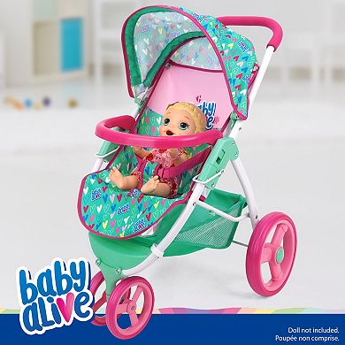 509 Crew Baby Alive Doll Jogging Stroller