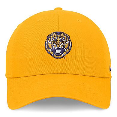 Men's Nike Gold LSU Tigers 2024 On-Field Club Adjustable Hat