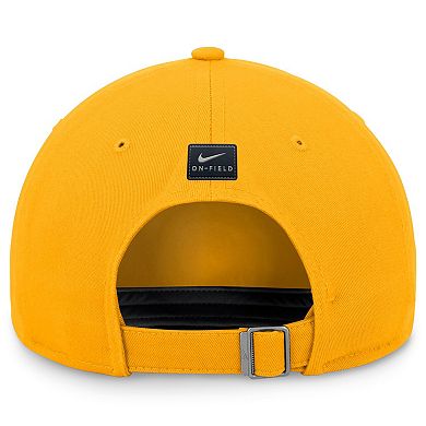 Men's Nike Gold LSU Tigers 2024 On-Field Club Adjustable Hat