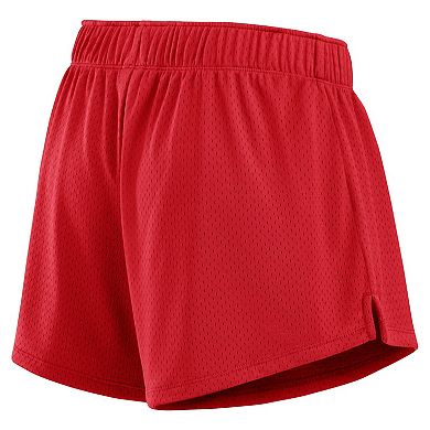 Women's Fanatics Red Philadelphia Phillies Mesh Shorts