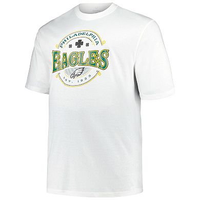 Men's Fanatics Kelly Green Philadelphia Eagles Big & Tall Celtic T-Shirt