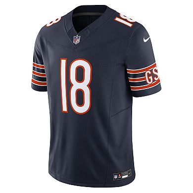 Men's Nike Caleb Williams Navy Chicago Bears Vapor F.U.S.E. Limited Jersey